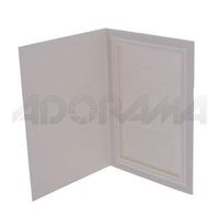 Adorama Picture Folder Frame, Gray, for a 5x7 Photo (Pack of 100)