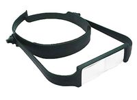 Loupe Magnifier Head Mounted 3.5 Times Magnifying Glass Abs Material Frame Hd Optical Glass Lens Suitable for Reading Books, Jewelry Hobbies, Low Vision LIXFDJ Vision Assisted Magnification
