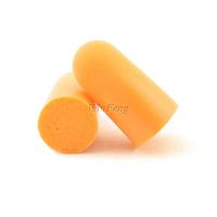 10Pcs/Lot Foam Reusable Noise Reductioin Sleeping Ear Plug Soft PU Bullet Earplugs Earmuff Hearing Protection Workplace Safety