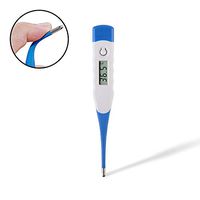 Digital Thermometer, Joso Home Electronic Body Temperature Oral Rectal Mouth LCD Display Beep Alert Bendable Thermometer with Protective Cover for Baby Adult 32℃-42℃
