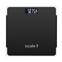 DQIDH Home Electronic Scale Classic Weight Scale Electronic Body Scale Adult Health Human Body Weighing Backlight Display Ultra-Thin,Black