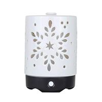 WideWise Ceramic Aroma Diffuser 120ml Essential Oil Diffuser, Ultrasonic Aroma Humidifier Cool Mist Humidifier Air Purify
