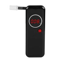 Sonew Professional Breathalyzer Key Chain, Portable Breath Alcohol Tester Red Back Lit Breath Analyzer High-Precision