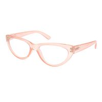 Womens Gothic Mod Retro Cat Eye Plastic Reading Glasses Pink +1.5