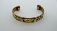Copper Bracelet With Fitted Therapy Magnets