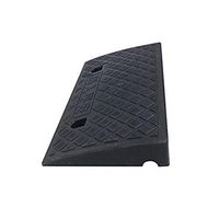 Indoor Threshold Uphill Pad, High Density Wheelchair Ramp Mat, Garden Terrace Hospital Accessibility Service Ramp (Size: 49 26.8 10.5cm) (Color : Black, Size : 4926.86.8CM)