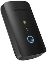 RAVPower FileHub Plus, Dual Band Wireless Travel Router, USB Port, SD Card Slot, 6000mAh External Battery Pack - RP-WD03