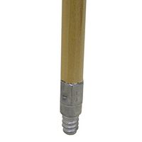 O-Cedar Commercial Wood Handle with Metal Threads, 60-Inch by 15/16-Inch