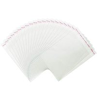 PackItBest 300pcs 9x12 Clear Resealable Adhesive Cellophane Cello Bags - 1.4 mils Thick Self Sealing OPP Plastic Bag Perfect for Packaging Clothing, Shirts