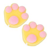 OUNONA Kitchen Sponge Household Cleaning Sponges Shape Cat's Paw