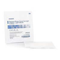 McKesson 12-Ply USP Type VII Gauze Sponge 4 X 4" 128 Tray(s), 10/Tray