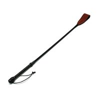 Leather Horse Riding Crop Brown Luxury Top Leather Spanking Crop Whip