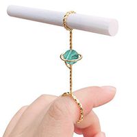 PLAFUETO Funny Planet Lady Cigarette Ring Retro Cigarette Holder Smoker Accessories(Jupiter,M)