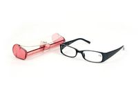 Women's Fashion Reading Glasses R1070 + Free Case (Black-2.00 Strength)