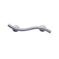 CSI Bathware BAR-WAVE28-SA Wave Shaped Grab Bar, Satin Stainless