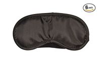 Diane Satin Eye Mask - 6 Pack