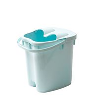 Mai® Foot Bath Barrel Thicker Plastic Massage Foot Bath Heightening Household Footbath 20L Large Capacity High Water Level 22 * 30 * 40cm (Color : Blue)