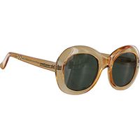 Happy Hour Skateboards Bikini Beach Clear Orange Sunglasses