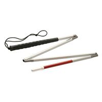 Ambutech Alum. 4-Section Folding Cane-Pencil-36-in