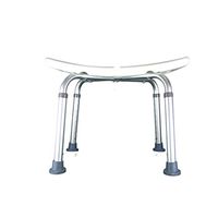 Aluminum Alloy Adjustable Bathroom Stool, Load-Bearing 100 Kg Height Adjustable Disabled Bath Anti-Slip Stool, Suitable for Elderly Pregnant Women Bath Stool