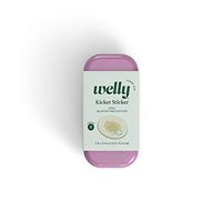 Welly Bandages - Kicker Sticker, Hydrocolloid, Adhesive, Heel Blister Protection, Clear - 8 ct