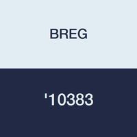 BREG '10383 Brace, Wrist, Left 8" L Medium 7-8" Wrist, Circumference, Polypropylene Lightweight and Durable Malleable Palmar Stay Single-Pull Lace for Sprains Strains Injuries