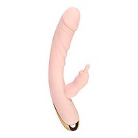 Qksky 12 Speed G Sport Wireless Soft Waterproof Quiet USB Rechargable Pleasure Rabbit Víbràtòrs for Body Relieve Stress Vibartion Double