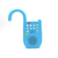 SONEic - Travel Sleep, Relax and Focus Sound Machine. 10 Soothing White Noise and Natural Sound Tracks and 7 Baby Lullaby Tracks, with Timer Option - Blue