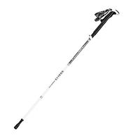Crutches Outdoor Trekking Poles Carbon Ultra-Light Telescopic Folding Cane Lock Straight Handle Hiking Climbing Equipment (Color : White, Size : 30cm)