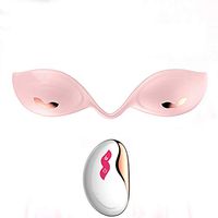 YEARN SEA Electric Breast Massager, Wireless Breast Enhancement Instrument USB Charging Breast Enhancer Bra Machine Breast Enlarger Automatic Heating,Flesh