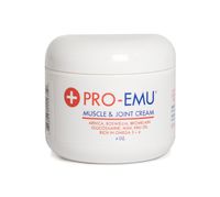 PRO EMU - MUSCLE & JOINT CREAM - An All Natural, Deep Penetrating, Soothing Cream that is Odorless, Non-Greasy and Easy to Apply