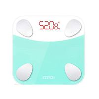 Weighing,Digital Body Weight Bathroom，Weighing Scale， Scale with Step-On Technology, Precision Digital Bathroom Scales, Easy-to-Read Backlight, Glass Top, 400 Pounds Scales/180kg