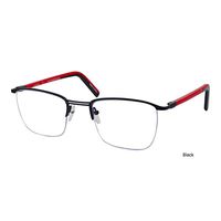 ProEyes Attitude 2, Progressive Multifocus Reading Glasses, Anti Blue Light Resin Lens, Zero Magnification on Top Lens (Black, up+0.00,Down+2.75)