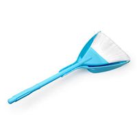 Yardwe Mini Broom Brush and Dustpan Set Desktop Sweep Cleaning Brush Dustpan Sky-Blue