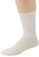 Sammons Preston 100% Cotton Oversized Socks, Women's Medium/Large for Shoe Sizes 8-10, Extra Wide & Deep for Swollen Feet & Foot Casts, 6 Pairs, Dressing Aid for Those with Diabetes & Foot Injuries