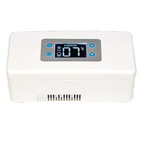 HPDOH Portable Mini Insulin Refrigerator, 2-8°C Insulin Freezer, Travel Drug Freezer, Suitable for Car/Travel/Aircraft (191×88×72mm)