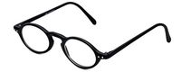 Calabria 4365 Designer Reading Glasses in Matte Black +2.00