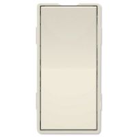 Simply Automated UPB Faceplate, Single Rocker, Light Almond