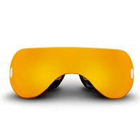 LPY-Eye Massager, Green 3D Moving Light Pulse Massage Magnetic Therapy Eye Care (Yellow)