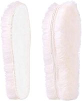 AGCary Womens Premium Thick Sheepskin Insoles/Inserts Genuine Wool Insoles Warm Cozy Premium Thick Wool for Shoes Boots Slippers