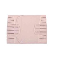 HEALLILY Postpartum Support Recovery Belly Band Postnatal Wrap Body Shaper Girdle Corset Abdominal Waist Trainer for Women (Reinforce Pattern)