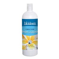 Biokleen Dish Liquid Soap, Dishwashing, Eco-Friendly, Non-Toxic, Plant-Based, No Artificial Fragrance, Colors or Preservatives, Lemon Thyme, 32 Ounces