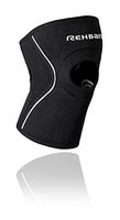 Rehband Patellar Opening Knee Support 7754 5mm - Large - Expand Your Movement & Cross Training Potential - Knee Sleeve for Fitness - Feel Stronger & More Secure - 1 Sleeve