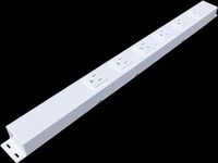 20" Hardwire Power Strip, White