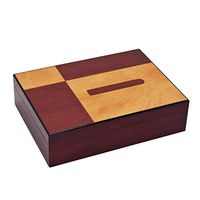 Cigar Humidor Desktop Cigar Humidor Cigar Humidor Cigar Case Cigar Box Cigar Travel Case Cedar Wood with Hygrometer Portable Holds 30 Cigars Size: 21028583mm(8.2611.23.26in) Wood Lined