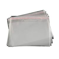 PH PandaHall 50pcs Clear Sealing Cellophane Bags Flat Cello Wrap Flap Resealable Bags Cellophane Favor for Candy Cookie Bakery Treat Jewelry Retail Gift Party Wedding Christmas Birthday Gifts 16x23cm