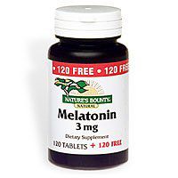 Nature's Bounty Melatonin 3mg, 240 Tablets