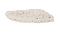 Swanstone ES20000.040 Solid Surface Corner 2-pieces Shower Soap Dish, 4.75-in L X 4.75-in H X 1-in H, Bermuda Sand