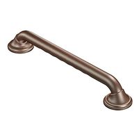 Moen LR8724D3GOWB Ultima 24-Inch Designer Grab Bar with Curl Grip, Old World Bronze