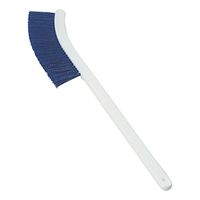 Carlisle 4119814 Spectrum Plastic Handle Wand Brush, Polyester Bristles, 2-1/4" Bristle Trim, 9" Brush, 24" Overall Length, Blue